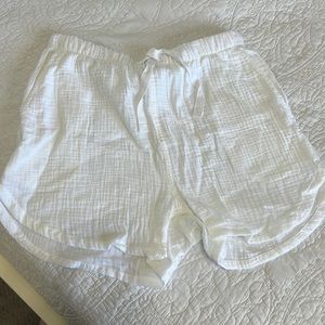 White Target Shorts